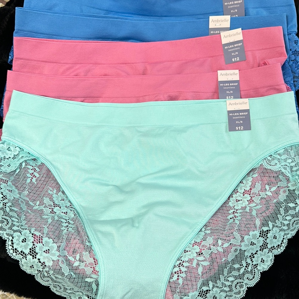 Ambrielle - Combo of 5 Hi-Leg Briefs